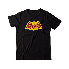 T-shirt Half Sleeve Black (BATMAN)