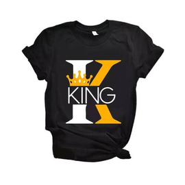 T-shirt Half Sleeve Black (KING)