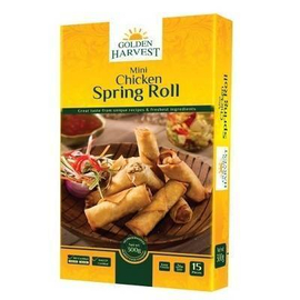 Golden Harvest Mini Chicken Spring Roll 300g- 15pcs