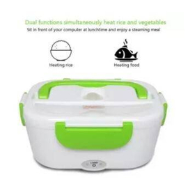 Lunch Heater Lunch Warmer Portable Food Heater with Stainless Steel Bowls for Home Office School Campsite Use, 3 image