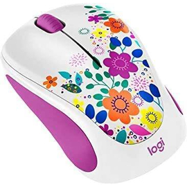 Logitech Design Collection Wireless Optical Mouse-Spring Meadow