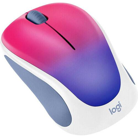 Logitech Design Collection Wireless Optical Mouse- Blue Blush