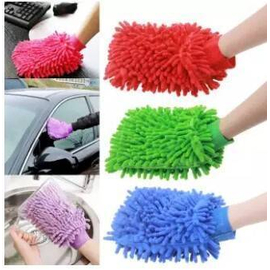 Microfiber Wash Gloves Car Window Washing Home Cleaning Cloth Duster Towel Gloves