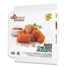 Kazi Farms Kitchen Chicken Nuggets Spicy-250g