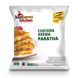 Kazi Farms Kitchen Chicken Keema Paratha-250g-2 Pieces