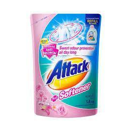Attack Liquid Detergent + Softener -1.4kg (Pouch)