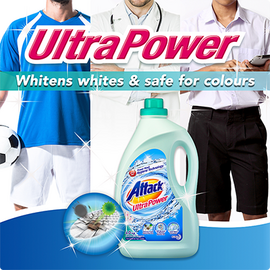 Attack  Liquid Detergent Bottle Ultra Power-4kg