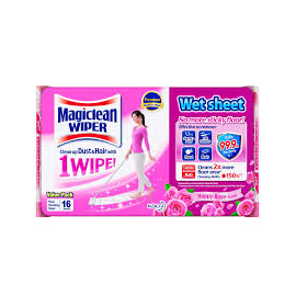 Magiclean Wiper Mop-Wet Sheet (Happy Rose)