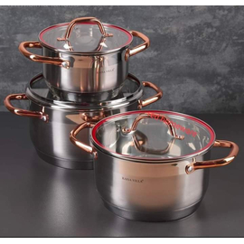 7 Layer Capsule Plate Cooking 3 pcs Set