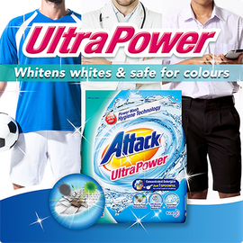 Attack Detergent Powder Ultra Power-1.6kg