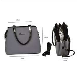 PU Leather Designer Hand Bags For Women, 3 image