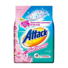 Attack Detergent Powder + Softener -2.8kg