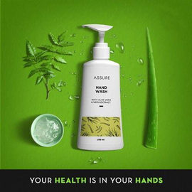 Assure Hand Wash Aloe Vera & Neem Extract 250ml, 4 image