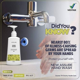 Assure Hand Wash Aloe Vera & Neem Extract 250ml, 2 image