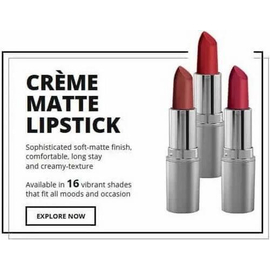 Mistral of Milan Crème Matte Lipstick  Indian