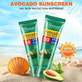 Disaar Avocado SPF50 UVA/UVB Protection Water Resistant Sunscreen