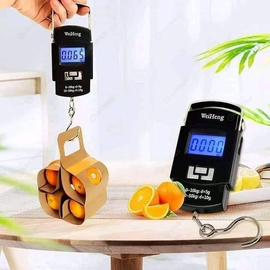 Portable Electronic Scale - Digital Weight Machine 50KG (Black), 3 image