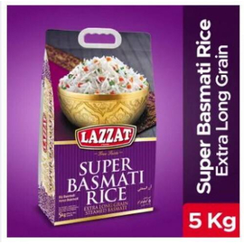 Lazzat Super Basmati Rice 5kg
