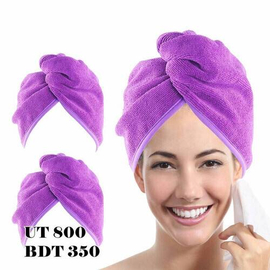 Multicolor Premium Hair Towel, 2 image