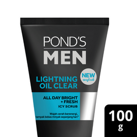 Ponds Men Facewash Lightning Oil Clear 100g