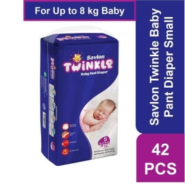 Savlon Twinkle Baby Pant Diaper Small 42 pcs