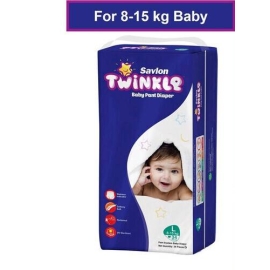 Savlon Twinkle Baby Pant Diaper Large 4 pcs