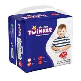 Savlon Twinkle Baby Pant Diaper XXL 16 pcs