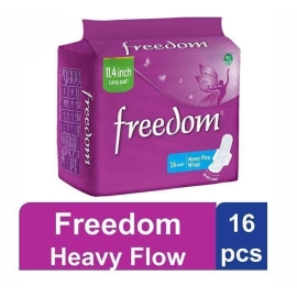 Freedom Heavy Flow Wings 16 pads Sanitary Napkin