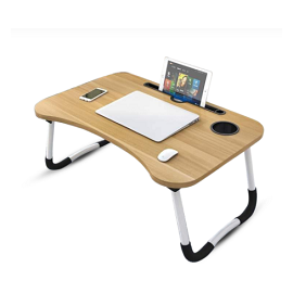 Portable Desk Foldable Laptop Table-WOODEN