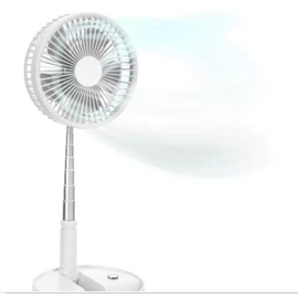 Portable Standing Fan with Remote Controller,Foldaway Floor Fan, Telescopic Pedestal Fans for Personal Bedroom Office