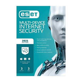 ESET Internet Security 3 User with 3 year