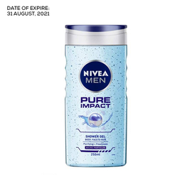 Nivea Men Shower Gel Pure Impact 250ml