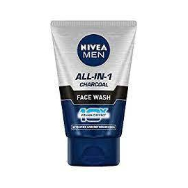 Nivea Men All In 1 Charcoal Face Wash 100g