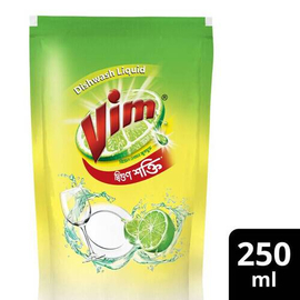 Vim Dishwashing Liquid Pouch 250ml