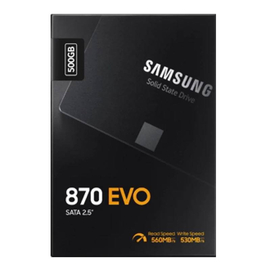 Samsung Internal SSD 500GB 870 EVO SATA III 2.5", 2 image