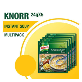 Knorr Chicken Corn Soup 24gX5 Multipack