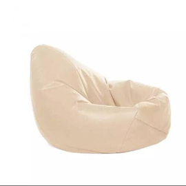 Super Comfortable Lazy Sofa_Large Pear Shape_White