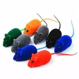 Cat Toy Mouse Mini Squeaking Flute Mouse Mice Toy For Cat Dog Rabbit Puppy