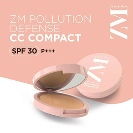 Zayn & Myza Pollution Defense CC With SPF 30 Compact - Warm Beige