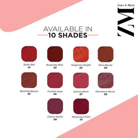 Zayn & Myza Transfer-Proof Power Matte Lipstick - Mysterious Plum, 3 image