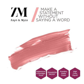 Zayn & Myza Transferproof Power Matte Lip Color - Rose Pink, 2 image
