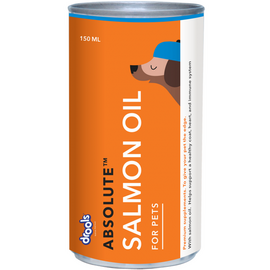 Drools Absolute Salmon Oil Syrup 300 ml (For Pets)