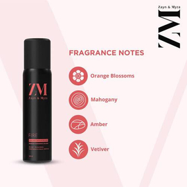 Zayn & Myza FIRE Body Spray for Men, 6 image