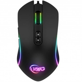 KWG ORION P1 Optical Gaming Mouse(7 Keys/RGB/12000DPI/Ergonomic Design)