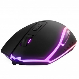 KWG ORION E1 Optical Gaming Mouse(6Keys/3200 DPI/Multi Color/Ergonomic Design), 4 image