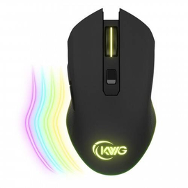 KWG ORION E2 Optical Gaming Mouse(6Keys/Multi Color/3200 DPI/Ergonomic Design), 2 image