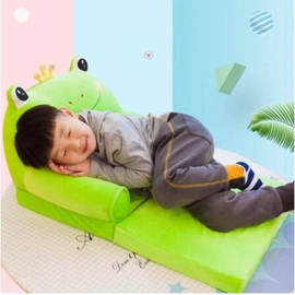 Foldable Plush Sofa Bed For Children, 3 image