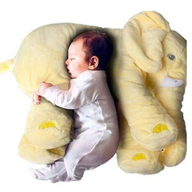 Adorable Elephant Plush Toy (Yellow), 2 image