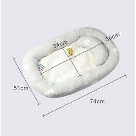 Breathable Cotton Sleeping Mat for Baby, 3 image