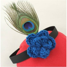 Newborn Peacock Feather Baby Photo Props, 4 image